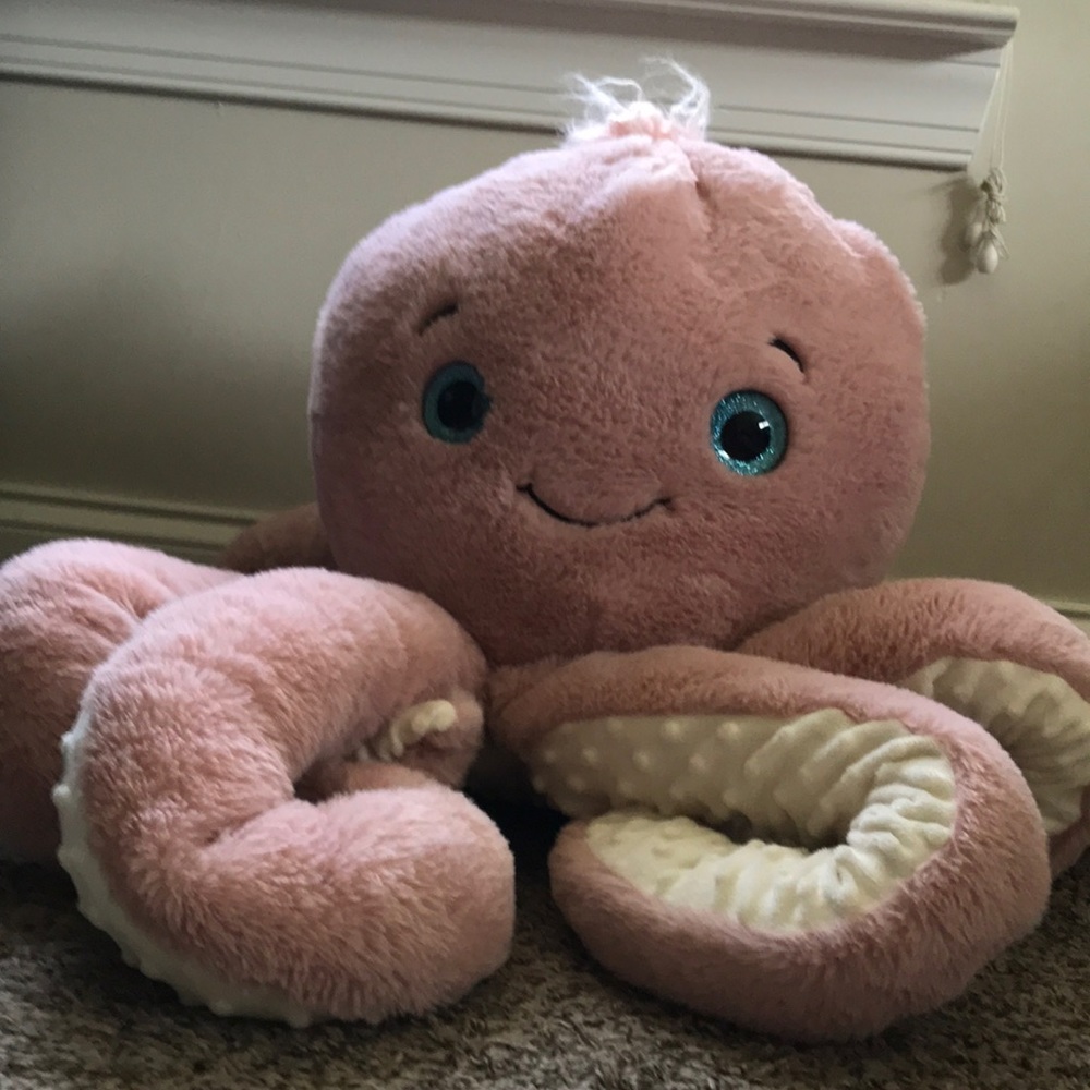 Big pink octopus